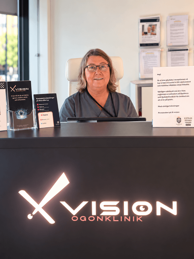 Maria Wik, sekreterare och koordinator på X-Vision