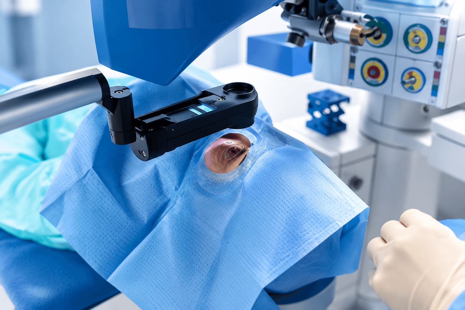 Crosslinking-behandling av hornhinnan på X-Vision