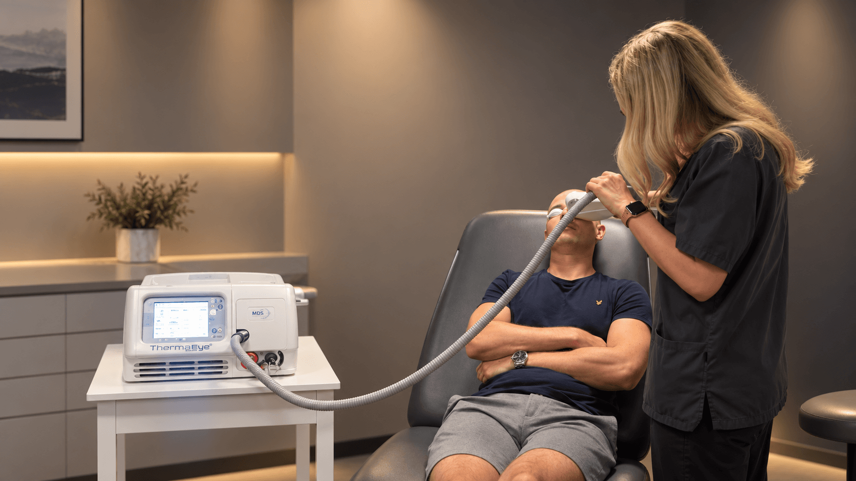 ThermaEye Plus IPL-behandling av torra ögon utförs på X-Visions klinik